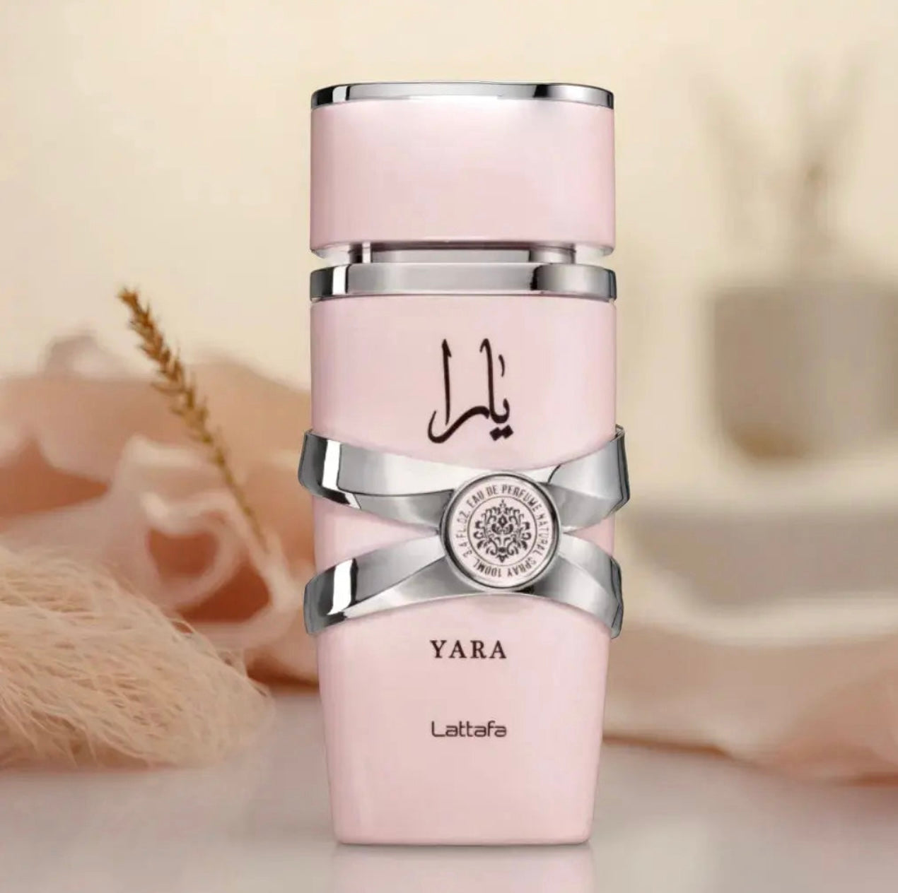 Pink yara Lattafa perfume (unisex floral fragrance)